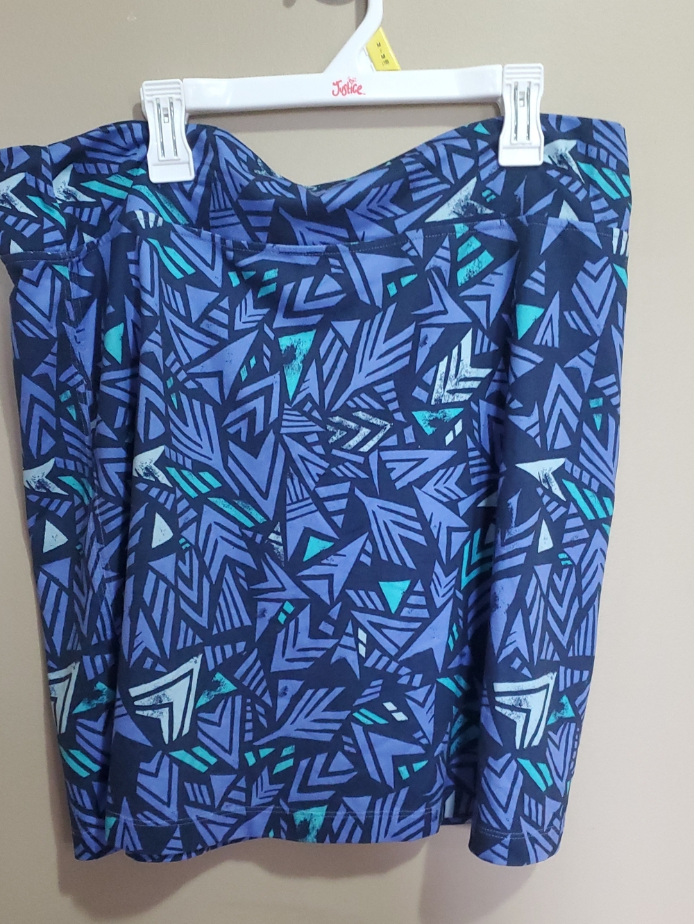 Patagonia Morning Glory Geometric Ponte Pencil Skirt - Size Large